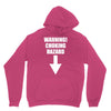 warning choking hazard printed Unisex Hoodie