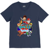 paw patrol birthday boy uncle V-Neck Tee