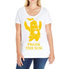 the dark sun Ladies Curvy T-Shirt