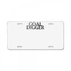 goal digger License Plate