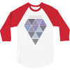 diamond 3/4 Sleeve Shirt