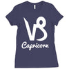capricorne signe du zodiaq Ladies Fitted T-Shirt
