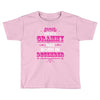 The Best Grammy Was Born In December Toddler T-shirt