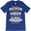 Super Cool Grandson Of A Freaking Awesome Grandpa T-Shirt