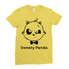sweaty panda Ladies Fitted T-Shirt