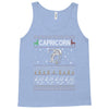capricorn christmas ugly sweater Tank Top