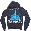 russia Zipper Hoodie