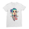 new skul Ladies Fitted T-Shirt