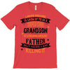 Super Cool Grandson Of A Freaking Awesome Father T-Shirt