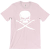 biker pirate skull bones swords T-Shirt