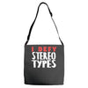 i defy stereotypes Adjustable Strap Totes