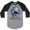muscle shark its summer time 3/4 Sleeve Shirt