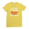 if it's not a love like roseanne &amp; dan i don't want it Ladies Fitted T-Shirt