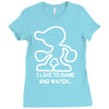 game and watch parody video game Ladies Fitted T-Shirt