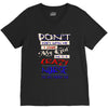 she is a crazy nurse V-Neck Tee