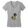 Uzayli Women's V-Neck T-Shirt