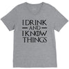 i drink and i know things 2 V-Neck Tee