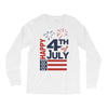 happy 4th of july Long Sleeve Shirts