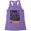 Strong Independent Motivated Virgo Racerback Tank