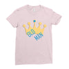 old man Ladies Fitted T-Shirt