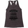 Super Cool Grandad Of A Freaking Awesome Granddaughter Racerback Tank
