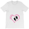 Custom baby girl name maternity design T-Shirt