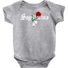 sagittarius zodiac rose Baby Bodysuit