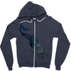 chance of scattered showers Zipper Hoodie