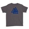 valknutr knoten der gefallenen odin nordisch symbol aspekte wotan Youth Tee