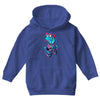 dog biker Youth Hoodie