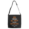 dad the man the myth the best dad ever Adjustable Strap Totes