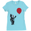 the balloon fairy Ladies Fitted T-Shirt