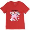 the time is now V-Neck Tee