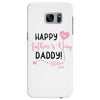 Happy Fathers Day Daddy! Baby Girl Any Name Customized Samsung Galaxy S7 Edge