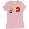 khaki chick magnet Ladies Fitted T-Shirt