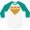 pizzas are forever 3/4 Sleeve Shirt
