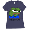 Pepe The Frog Ladies Fitted T-Shirt