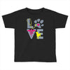 love teal best trending Toddler T-shirt