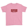 mission college maroon Youth Tee