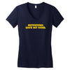 motivation not found Women's V-Neck T-Shirt