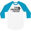 the hidden face 3/4 Sleeve Shirt