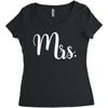 mrs. Women's Triblend Scoop T-shirt