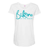 bikini Maternity Scoop Neck T-shirt