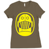 robot Ladies Fitted T-Shirt