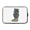mucus bear Laptop sleeve