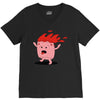 marshmallow prend feu V-Neck Tee