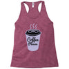 cool coffee please t shirt Racerback Tank