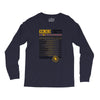 Gemini Facts Servings Per Container Long Sleeve Shirts