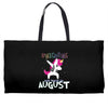 Born Unicorns-Born August Weekender Totes