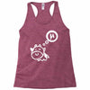 cow says mu Racerback Tank